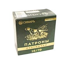 Патрон к.16/5 Сибирь Premium б/к 28 гр
