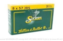 Патрон нарезной SELLER&BELLOT калибр 8х57 JRS SIERA SBTGK 14,26 гр.