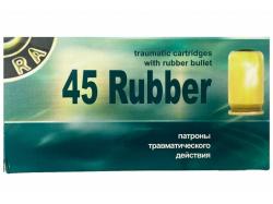 Патрон травм 45 Rubber (РОК)