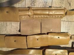 Патронташ из кожи буйвола на 30 единиц 7.62 и 5.45