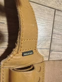 Патронташ из кожи буйвола на 30 единиц 7.62 и 5.45