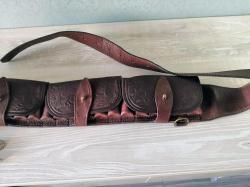 Патронташ, кожа. 