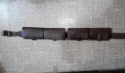 Патронташ кожаный 32 калибр