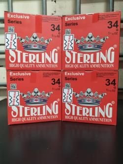 Патроны 12х70 STERLING 34гр.