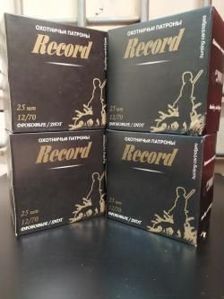 Патроны Record 12х70