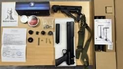 PCP Dobermann 350 кал. 6.35, ствол 250 мм, с допами, новый.