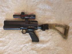PCP Пистолет Доберман супер компакт 5,5 /  0.22