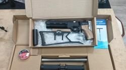 PCP Пистолет Корсар 5.5, в комплекте насосом и пулями