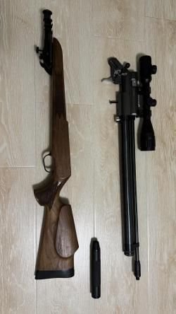 PCP винтовка evanix hunting master ar4 6.35