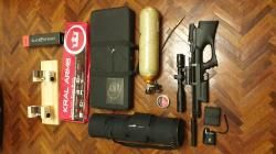 PCP винтовка KRAL Puncher Breaker-3 (Bullpup) 3 дж. Калибр: 6.35 мм