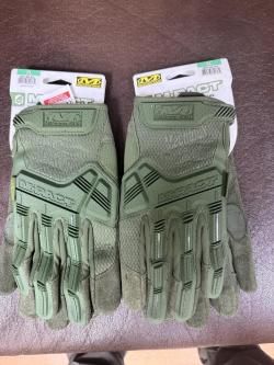 Перчатки mechanix M-pact OD green