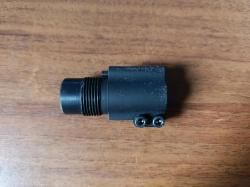 Переходник с резьбой м 24 х 1,5 на ствол 17,2 мм (сайга 5,45 исп 01/сайга 308)