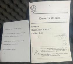 Пейнтбольный маркер RAP4 RAM X50 (кал. .43) Sig Sauer
