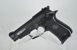 Пистолет Beretta MOD84 охолощенный черный Blowback 9mm P.A.K 9пат. Retay НОВОЕ