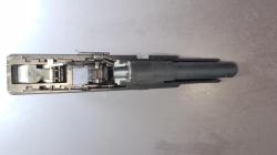 Пистолет газовый Walther P99 с возможностью стрельбы травматическими патронами с резиновой пулей 9мм.