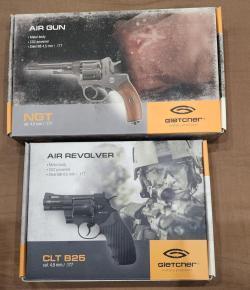 Наганы Gletcher и  CLT B25   