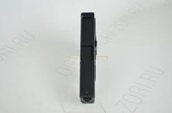 Пистолет Glock-17-S сигнальный черный Blowback 10ТК 10пат. KURS НОВОЕ