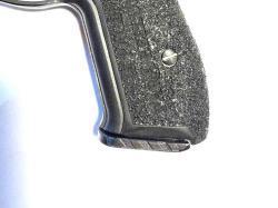 ✅Пистолет Гроза: пятка-крышка магазина стальная, фрезерованная, с боковыми насечками