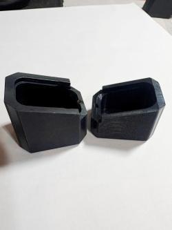 ✅Пистолет Гроза: пятка-крышка магазина сталь и + 3 и +5 патронов