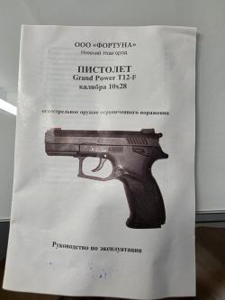 Пистолет Grand Power T12-F