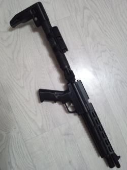 пистолет-карабин Black Strike B030 в уникальном обвесе