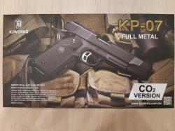 Пистолет KJW Colt M1911 MEU CO2 GBB +Доп.магазин и кобура
