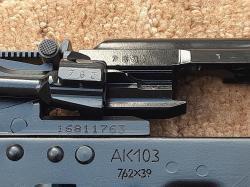 Автомат Калашникова охолощенный АК-103 ранний деактив 2016 г., новый в отличном состоянии.