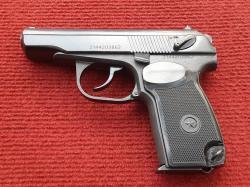 Пистолет Макарова ПМ Р-411 охолощенный 2021 года новый, без настрела, с кованным затвором