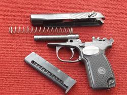 Пистолет Макарова ПМ Р-411 охолощенный 2021 года новый, без настрела, с кованным затвором