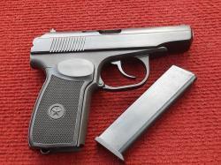 Пистолет Макарова ПМ Р-411 охолощенный 2021 года новый, без настрела, с кованным затвором