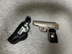 Пистолет МР -80-13Т, калибр45 rubber