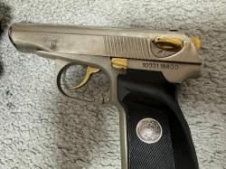 Пистолет МР -80-13Т, калибр45 rubber