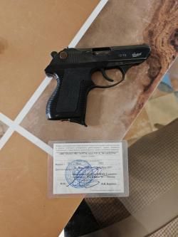 Пистолет МР-78-9ТМ., кал 9