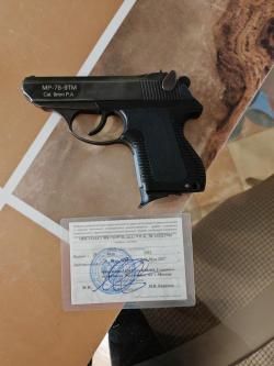 Пистолет МР-78-9ТМ., кал 9
