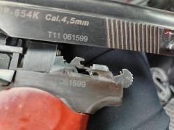 Пистолет мр654к 