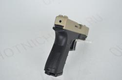 Пистолет Glock-19 G19C охолощенный сатин Blowback 9mm P.A.K 14пат. Retay НОВОЕ