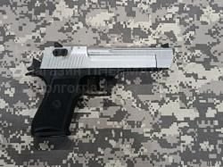 Пистолет охолощенный "КУРС-С" EAGLE-CO KURS кал.10ТК, хром (Пистолет Desert Eagle СХП)