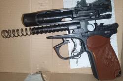 Пистолет охолощенный курс Макаров-со под 10тк Makarov-CO пм сх схп