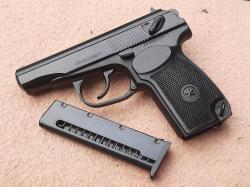 Пистолет охолощенный ПМ Р-411 10ТК, кованный затвор, новый в отличном состоянии.