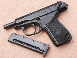 Пистолет охолощенный ПМ Р-411 10ТК, кованный затвор, новый в отличном состоянии.