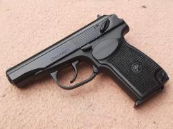 Пистолет охолощенный ПМ Р-411 10ТК, кованный затвор, новый в отличном состоянии.