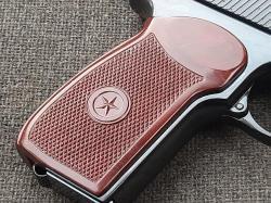 Пистолет Макарова ПМ охолощённый Р-411 2018 года, весь кованный, в подарочном исполнении