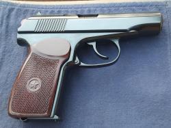 Пистолет Макарова ПМ охолощённый Р-411 2020 года, кованный затвор, в подарочном исполнении