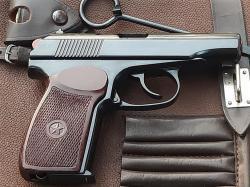 Пистолет Макарова ПМ охолощённый Р-411 2020 года, кованный затвор, в подарочном исполнении