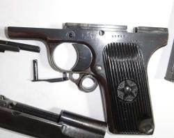 Пистолет охолощенный ТТ-СХ ТТ30 ТТ-30 TT30 TT-30 от Рока 1935 года Словак под патрон 10х31.