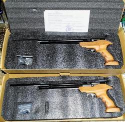 Пистолеты PCP PP800R, к. 5.5 мм и 4.5 мм.