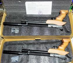 Пистолеты PCP PP800R, к. 5.5 мм и 4.5 мм.