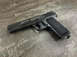 Пистолет пневматический Crosman C-TT (3 Дж, пластик, подвижный затвор, CO₂) 4.5 мм