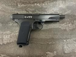 Пистолет пневматический Crosman C-TT (3 Дж, пластик, подвижный затвор, CO₂) 4.5 мм