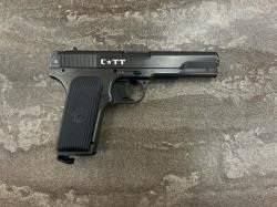 Пистолет пневматический Crosman C-TT (3 Дж, пластик, подвижный затвор, CO₂) 4.5 мм